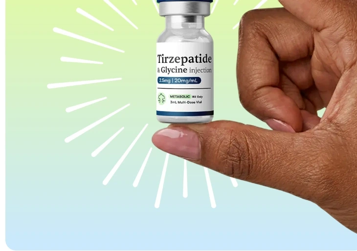 NewSelf Compounded Medication Vial In Hand