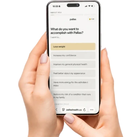 Pallas Step 1 Mobile Health Questionnaire