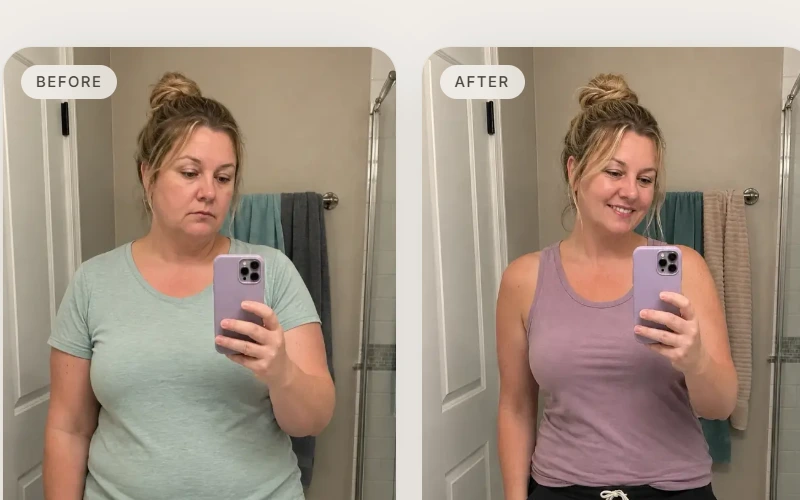 Susan H. Weight Loss Before and After Transformation Photo
